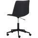 Cal Antique Black Office Chair